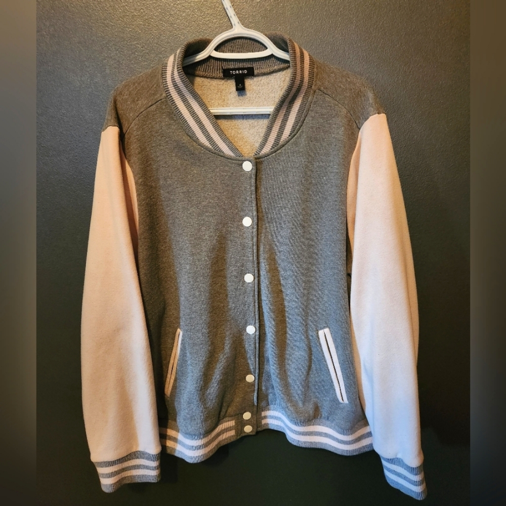 4X Torrid Varsity style Jacket